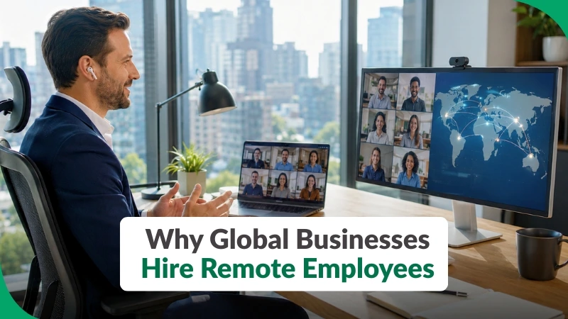 Why Global Businesses Hire Remote Employees